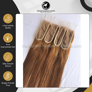 Ampliamente Disponible en Colores # 4 Extensiones de Cabello Humano Peruano Liso 2x6 con Cierre, Longitud Regular, a Precio Descontado - Product Image 5