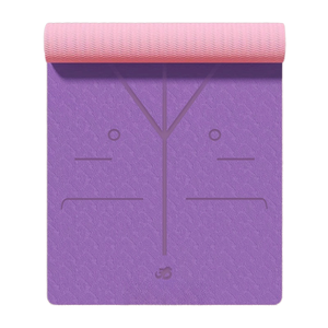 Tapetes de Yoga y Pilates de TPE Antideslizantes de Larga Duración de 8 mm de Grosor, 183 cm de Longitud, Logotipo Personalizado, Marca Propia, Paquete al por Mayor - Product Image 1