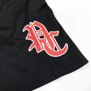 Camiseta de Fútbol Negra con Malla, Cuello en V, Manga Corta, Impresión por Transferencia de Calor, Unisex, Tallas Grandes, Transpirable, 100% Poliéster, Deportiva - Product Image 6