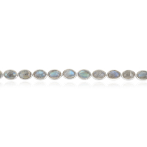 Magnifique bracelet tennis unisexe en argent sterling 925 de haute qualité avec opale naturelle, accessoires de joaillerie raffinés - Product Image 3