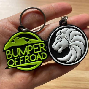 Fournisseur de badges en caoutchouc silicone de haute qualité, logo personnalisé en relief, patchs en PVC souple 3D, aimantés, résistants à l'eau pour vêtements - Product Image 4