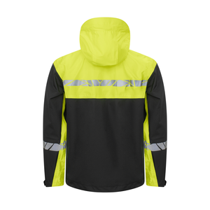 Chaqueta de Trabajo Reflectante Hecha de Tela de Poliéster, Chaqueta de Seguridad Invernal con Logotipo Personalizado, Chaqueta de Trabajo de Seguridad Reflectante 3M - Product Image 2