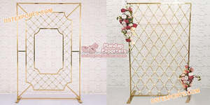 Mur de jolie bougie d'arrière-plan de mariage, décor de mur 1510, bougie éblouissante pour scène de mariage - Product Image 6