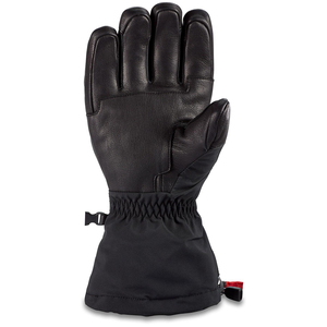 Gants de ski professionnels |   Design texturé minimaliste et discret, tout noir |   Prix direct usine - Product Image 2