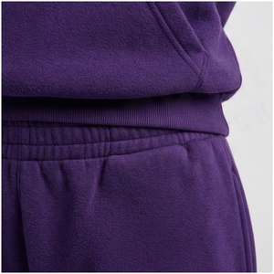Conjunto Deportivo Unisex de 2 Piezas, Sudadera con Capucha y Pantalones Jogger, Color Sólido, Corte Holgado Informal, Largo Completo, Ropa de Otoño - Product Image 5