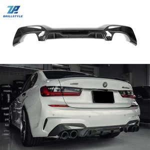 Difusor trasero de escape cuádruple para <span class=keywords><strong>BMW</strong></span>, fibra de carbono seca, tipo MP, para modelos <span class=keywords><strong>G20</strong></span>, <span class=keywords><strong>330i</strong></span>, M340i, Serie 3 <span class=keywords><strong>M</strong></span>, Sports, 2013-2018 - Product Image 1