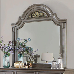 Armario de tocador de caoba maciza gris Syracuse con diseño moderno minimalista y cajones con sistema de encaje en cola de milano, muebles de dormitorio - Product Image 3