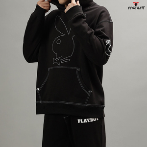 เสื้อฮู้ดดี้ผู้ชายยอดนิยม ดีไซน์สวย คุณภาพสูง ผ้าฝ้าย ระบายอากาศ แห้งเร็ว พิมพ์ลายปัก สำหรับฤดูหนาว - Product Image 2