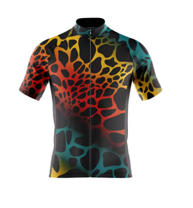 Maillot de cyclisme d'été pour hommes, manches courtes, tout-terrain, vêtements de cyclisme pour équipe de descente en moto - Product Image 1