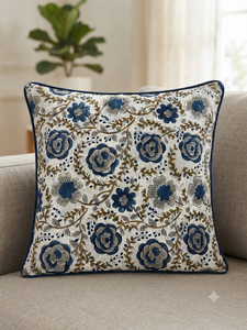 Dolly Enterprises High Quality Luxury Handcrafted Cotton Piping Anti-Bacteria Customizable Throw Pillow Cover for <b>Sofa</b> Couch - Product Image 2