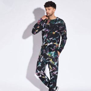 Men Autumn Winter Fleece Thicken <b>Tie</b> <b>Dye</b> Tracksuits in Best Price Men Wear <b>Tie</b> Die Tracksuits <b>Set</b> - Product Image 6
