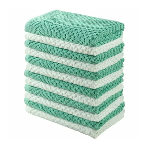 Latest 2026 Design 100% Cotton High Quality Custom Made Quick-Dry Kitchen Towels with Custom Design Super Fine <b>Flannel</b> Fabric - Product Image 1