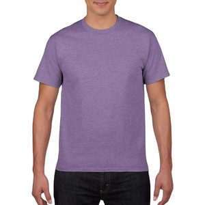 T-shirt Homme Tricoté à l'Avant, Manches Courtes, Uni, Teint, 100% Coton, Séchage Rapide, Respirant, 180 Grammes, Qualité Supérieure, Nouveau Design - Product Image 1