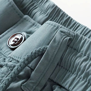 Pantalones Cortos Cargo Transpirables de Verano para Hombre, Cintura Media, con Logotipo Estampado, Deportivos, para Correr, Casuales, Sólidos - Product Image 5