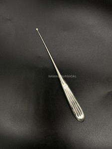 Cureta Ósea Volkmann de 23 cm y 0,2 mm, Cureta Ortopédica Quirúrgica de Acero Inoxidable, Instrumento Médico - Product Image 5