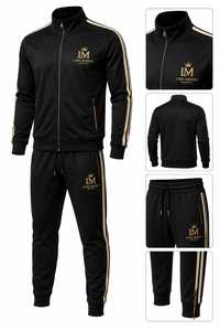 LONG MISSION INDUSTRY Chándal de Invierno para Hombre, 100% Algodón, Sólido, Transpirable, Ligero, Informal, con Capucha - Product Image 6