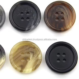 ปุ่มเรซิ่นกันน้ำทำมือจากอินเดียสำหรับเสื้อผู้ชายและผู้หญิง - ใช้ได้หลากหลาย - Product Image 1