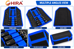 ชุดเครื่องมือเจาะหนัง/เจาะรู/เจาะเข็มขัด HIRA 15111 - Product Image 3