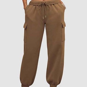 Pantalon de jogging athlétique personnalisé pour femme – Prix de gros – Nouveau style – Pantalon de sport surdimensionné pour femme - Product Image 2