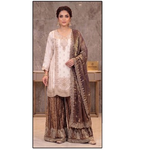 Conjunto Sharara para Mujer, Cómodo, Festivo y Elegante para Uso Diario, Compre Directamente del Proveedor a Precio de Fábrica - Product Image 1