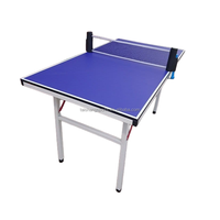 Mini Table de Tennis de Table Portable pour l'intérieur, table de ping pong de petite taille