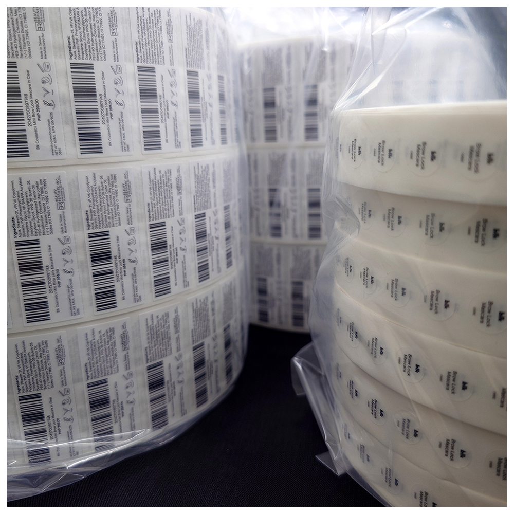 Custom Printing Adhesive Waterproof Roll Packaging Labels Logo Stickers