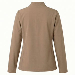 Blouse médicale personnalisée avec logo, col montant, poches zippées, coupe ajustée, anti-humidité, pour infirmières – Vente en gros - Product Image 3