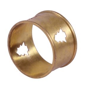 Wholesale Round Silver Gold Metal Napkin Rings for Weddings Dinings Stylish Alloy Table Decorative <b>Accessories</b> Stocked Features - Product Image 1