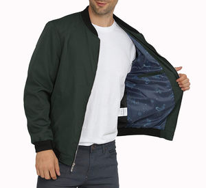 Chaquetas Bomber al Por Mayor, Último Diseño, Precio Económico, Color y Diseño Personalizados, Cierre Completo con Cremallera - Product Image 4