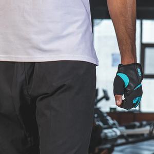 Guantes de Gimnasio Personalizados de Alta Calidad para Levantamiento de Pesas, Material de Cuero Sintético y Poliéster Spandex, Unisex, Personalizables - Product Image 6