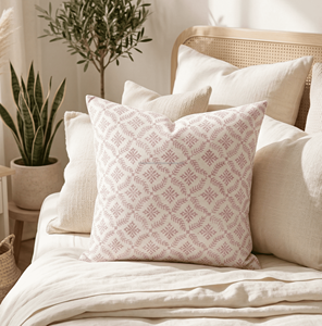 Housse de coussin de canapé imprimée à la main de qualité supérieure avec motifs ethniques et floraux 16x16 pour un look décoratif luxueux - Product Image 6