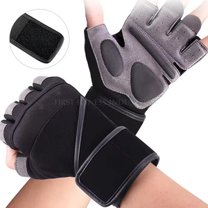 Custom Fitness Weightlifting Gloves Men Women Wrist Support Grip Workout Training Gloves Wholesale - Product Image 4