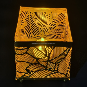 Portavelas votivo de Color dorado de diseño maravilloso, portavelas votivo de luz de té para Navidad y decoración del hogar, el mejor precio hecho a mano - Product Image 3
