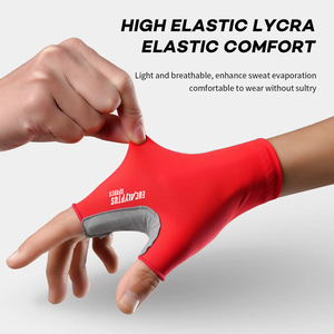 Unisex Summer Racing <b>Gloves</b> Gel Pad Fingerless Breathable Ice Silk Cycling <b>Glove</b> for Outdoor Sports MTB BMX Mountain Bike - Product Image 3