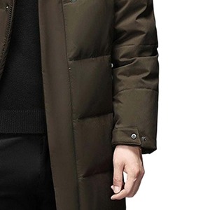 Chaquetas de invierno antideslizantes para hombre, cómodas, de ajuste regular, manga normal, transpirables, de tela sostenible, tipo plumífero. - Product Image 3