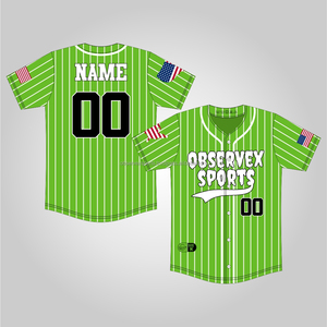 <b>Baseball</b> Jersey High Quality Latest Custom <b>Baseball</b> Jersey Oem 100%polyester Printed Sublimation <b>Baseball</b> Jersey - Product Image 1