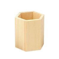 Support à stylos et organiseur de bureau en bois de qualité supérieure – Porte-crayons fait main pour le bureau, la table d'étude, le poste de travail et la décoration intérieure