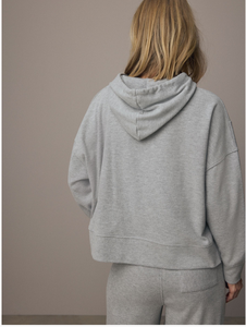 Conjunto de Dos Piezas de Terciopelo Tejido para Mujer, Primavera Invierno 2026, Personalizado, Premium, con Pedrería, Talla Grande, Sudadera con Cremallera y Logotipo Frontal - Product Image 2