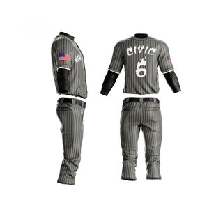 Uniforme de baseball de haute qualité à prix abordable, faible MOQ, respirant, personnalisable avec étiquette privée pour les vêtements de sport - Product Image 5