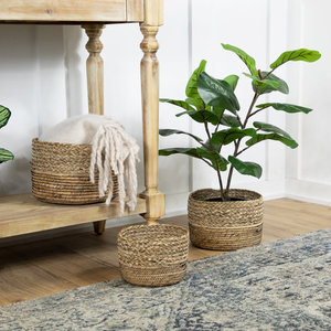 ตะกร้าเก็บผ้าหญ้าทะเลสานทั่วไปอุปกรณ์ตกแต่งบ้าน - Product Image 2