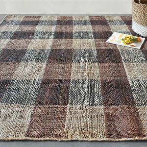 Rouleau de revêtement de sol en jute tissé, imperméable, antidérapant, résistant à l'usure, tapis réversible pour la maison, l'école, l'hôpital - Product Image 6