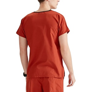 Hôpital médical hommes médecin gommage costumes pour hommes extensibles porter des gommages soins infirmiers uniformes chirurgicaux ensembles pour hommes 2026 HI - Product Image 5