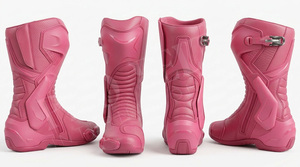 Botas de Motociclismo Personalizadas en Oferta, Equipo de Protección Antideslizante, Zapatos de Motociclismo de Carreras Transpirables, Botas de Seguridad para Hombre - Product Image 4