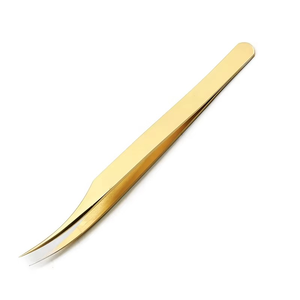Pinzas para pestañas personalizadas, pinzas para extensión de pestañas de marca privada, herramientas de belleza para pestañas - Product Image 3