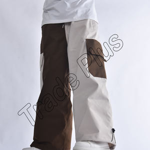Pantalones de Nieve Reflectantes Verdes con Logotipo Personalizado, Impermeables, Aislados, con Cintura Ajustable con Cordón, Bolsillos Tipo Cargo y Estilo Holgado - Product Image 3