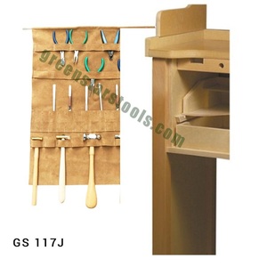 Tablier porte-outils pour établi, idéal pour les outils de bijouterie et la fabrication de bijoux |   Numéro d'article GS-117J - Product Image 1