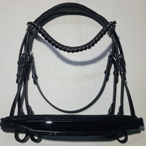 ALR EQUESTRIANS Handcrafted Genuine Leather Durable Horse <b>Bits</b> Bridle Comfortable Fit Customizable Sizes Custom Designs Custom - Product Image 1