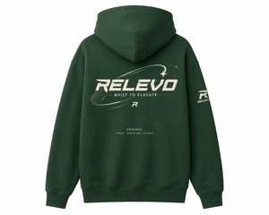 Sweat-shirt à capuche en molleton de coton surdimensionné, anti-rides, effet délavé, avec motif de dessin animé imprimé sur mesure par RELEVO INDUSTRIES - Product Image 5