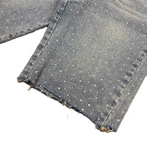 Ladies Washed Denim Shorts High Waist Casual Fashion Summer Clothing Women Casual Frayed Hem Denim Shorts Lightweight Summer - Product Image 3