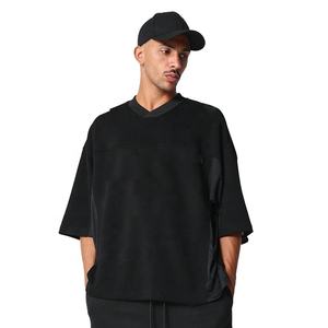 Camiseta de fútbol americano impresa personalizada de alta calidad personalizada con número de equipo y bordado de nombre característica transpirable - Product Image 3